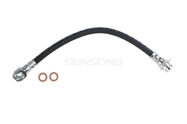 Sunsong Brake Hydraulic Hose P/N:2204434 Fits: Buick Commercial Chassis 96-93, Buick Roadmaster 96-93, Cadillac Commercial Chassis 96-93, Cadillac Fleetwood 96-93, Chevrolet Caprice 96-93, Chevrolet Impala 96-94 - Image 1