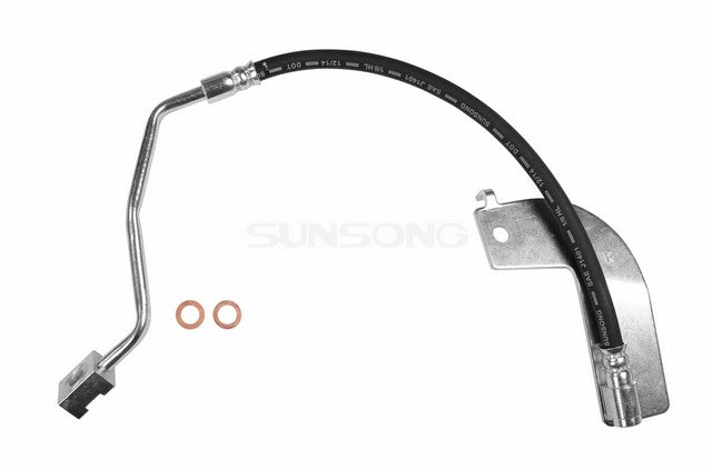Sunsong Brake Hydraulic Hose P/N:2204455 Fits: Ford Mustang 04-99 - Image 1