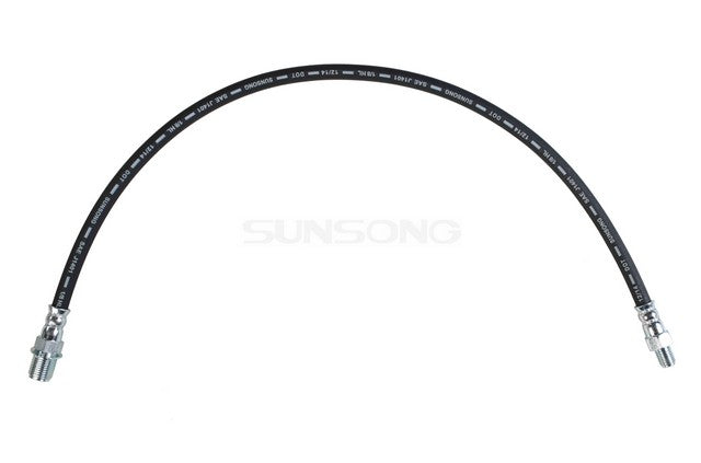 Sunsong Brake Hydraulic Hose P/N:2204492 Fits: Dodge M300, Dodge P300, Dodge P300 Van, Dodge Rm300, Dodge W100 Pickup, Dodge W300 Pickup, Dodge W300 Series, Fargo P300 Parcel Delivery, GMC M300, International 1100d - Image 1