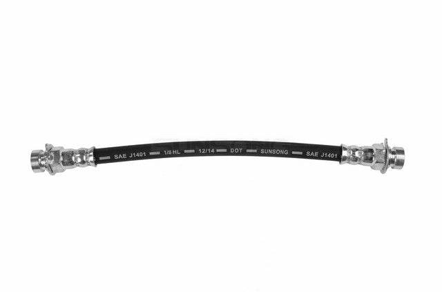 Sunsong Brake Hydraulic Hose P/N:2204494 Fits: Jeep F4-134 1960, Pontiac Bonneville 60-58, Pontiac Catalina 60-58, Pontiac Chieftain 1958, Pontiac Star Chief 59-58, Pontiac Super Chief 1958 - Image 1