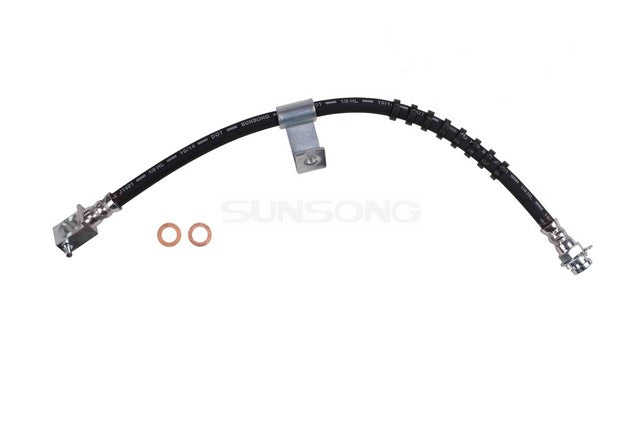 Sunsong Brake Hydraulic Hose P/N:2204506 Fits: Ford Escort 83-81, Ford Exp 1982, Mercury Ln7 83-82, Mercury Lynx 83-81 - Image 1