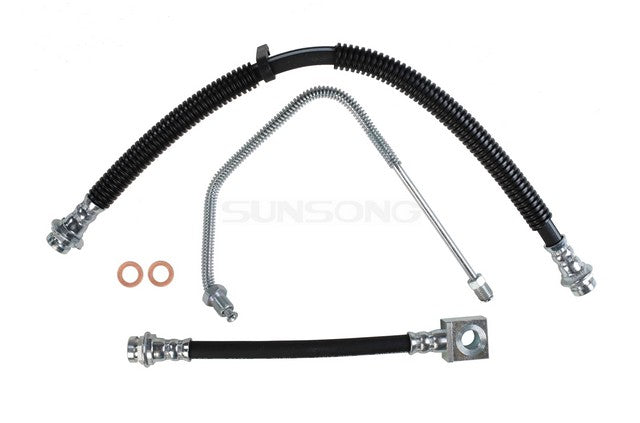 Sunsong Brake Hydraulic Hose P/N:2204531 Fits: Chrysler TOWN &amp; COUNTRY 04-03, Dodge Grand Caravan 04-03 - Image 1