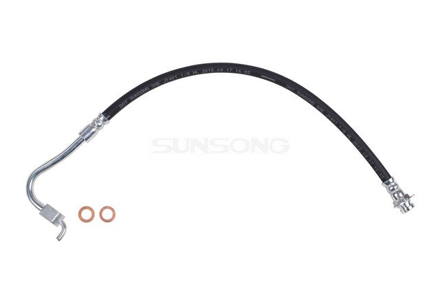 Sunsong Brake Hydraulic Hose P/N:2204538 Fits: Ford F-250 78-76, Ford F-350 77-76 - Image 1
