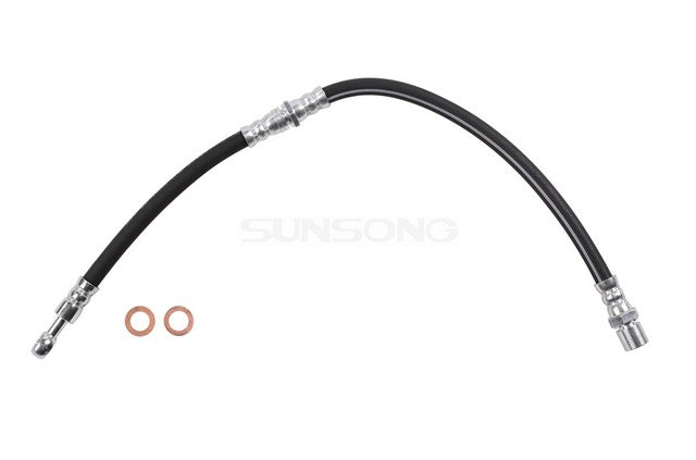 Sunsong Brake Hydraulic Hose P/N:2204543 Fits: Subaru Brat 87-82, Subaru Dl 84-80, Subaru Gl 83-79, Subaru Glf 82-80, Subaru Standard 87-80 - Image 1