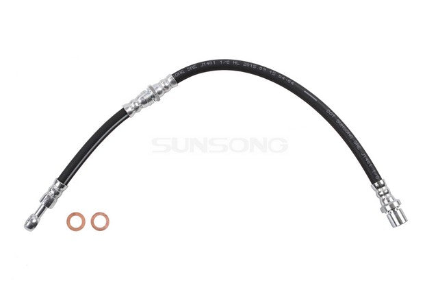 Sunsong Brake Hydraulic Hose P/N:2204562 Fits: Subaru Dl 89-84, Subaru Gl 89-84, Subaru Loyale 94-90, Subaru Xt 91-85 - Image 1