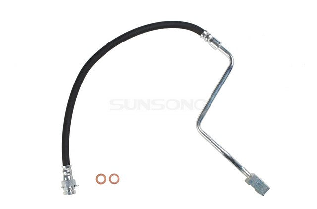 Sunsong Brake Hydraulic Hose P/N:2204610 Fits: Ford F-53 Motorhome Chassis 95-89, Ford F-59 Commercial Stripped Chassis 94-89, Ford F-super Duty 94-88 - Image 1
