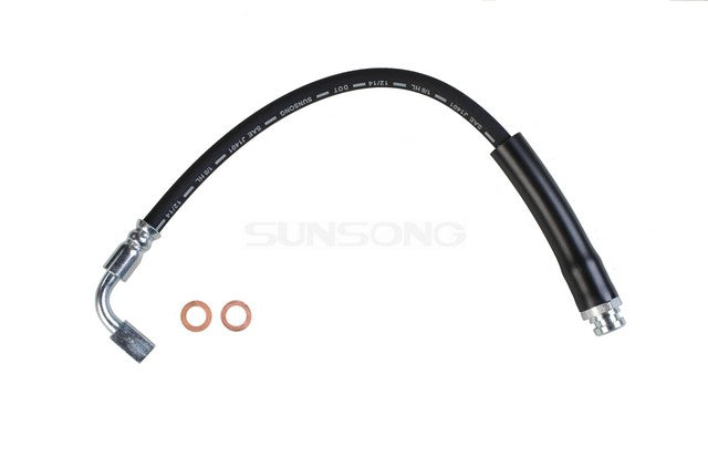 Sunsong Brake Hydraulic Hose P/N:2204618 Fits: Chevrolet Colorado 12-04, Chevrolet Suburban 2500 05-03, GMC Canyon 12-04, GMC Yukon Xl 2500 05-03, Isuzu I-290 08-07, Isuzu I-370 08-07 - Image 1