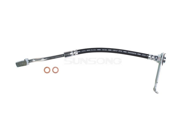Sunsong Brake Hydraulic Hose P/N:2204620 Fits: Chevrolet Silverado 1500 05-04, Chevrolet Silverado 1500 Hd 2003, Chevrolet Suburban 2500 2005, GMC Sierra 1500 05-04, GMC Yukon Xl 2500 2005 - Image 1