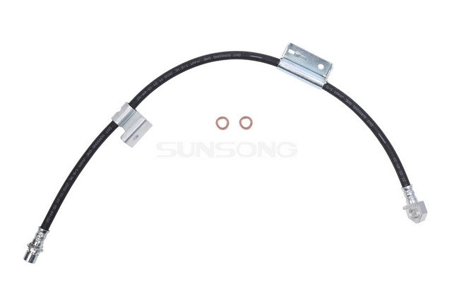 Sunsong Brake Hydraulic Hose P/N:2204622A Fits: Cadillac Escalade, Cadillac Escalade Esv, Cadillac Escalade Ext, Chevrolet Avalanche 1500, Chevrolet Silverado 1500, Chevrolet Silverado 1500 Classic, Chevrolet Sonora, Chevrolet Suburban 1500 - Image 1