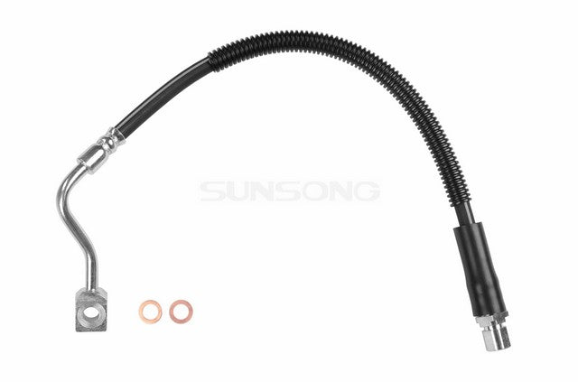 Sunsong Brake Hydraulic Hose P/N:2204625 Fits: Chevrolet Express 1500, Chevrolet Express 2500, Chevrolet Express 3500, Chevrolet Express Cargo, Chevrolet Express Pasajeros, GMC Savana 1500, GMC Savana 2500, GMC Savana 3500 - Image 1