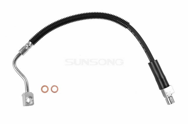 Sunsong Brake Hydraulic Hose P/N:2204626 Fits: Chevrolet Express 1500 09-03, Chevrolet Express 2500 14-03, Chevrolet Express 3500 15-03, GMC Savana 1500 11-03, GMC Savana 1500 2013, GMC Savana 2500 14-03, GMC Savana 3500 17-03 - Image 1