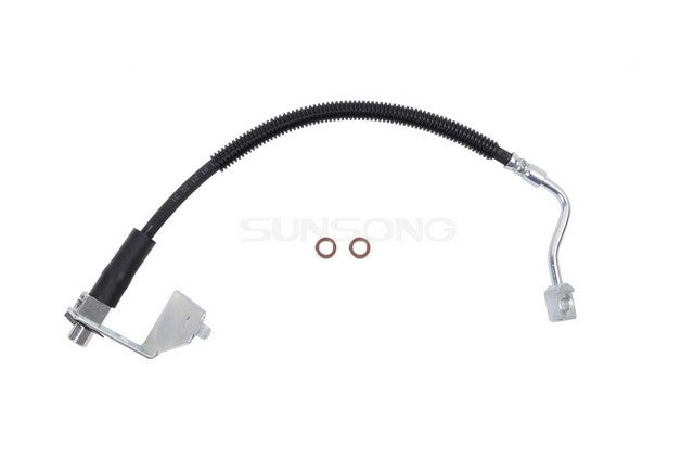 Sunsong Brake Hydraulic Hose P/N:2204626B Fits: Chevrolet Express 1500 09-03, Chevrolet Express 2500 14-03, Chevrolet Express 3500 15-03, GMC Savana 1500 11-03, GMC Savana 1500 2013, GMC Savana 2500 14-03, GMC Savana 3500 17-03 - Image 1
