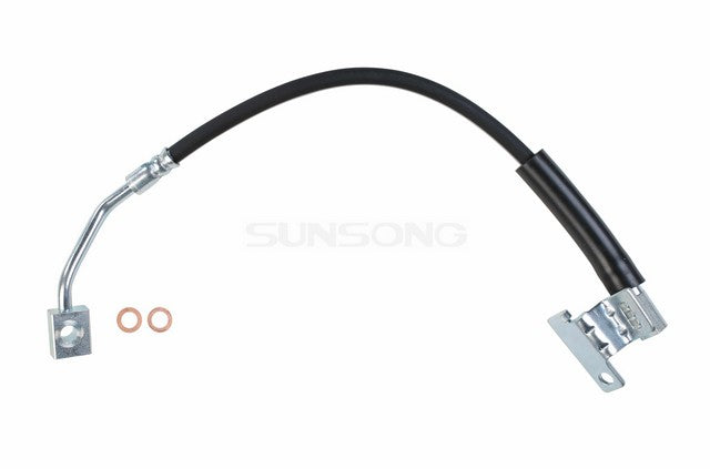 Sunsong Brake Hydraulic Hose P/N:2204656 Fits: Ford Crown Victoria 11-06, Ford Grand Marquis 04-03, Lincoln Town Car 11-06, Mercury Grand Marquis 11-06 - Image 1