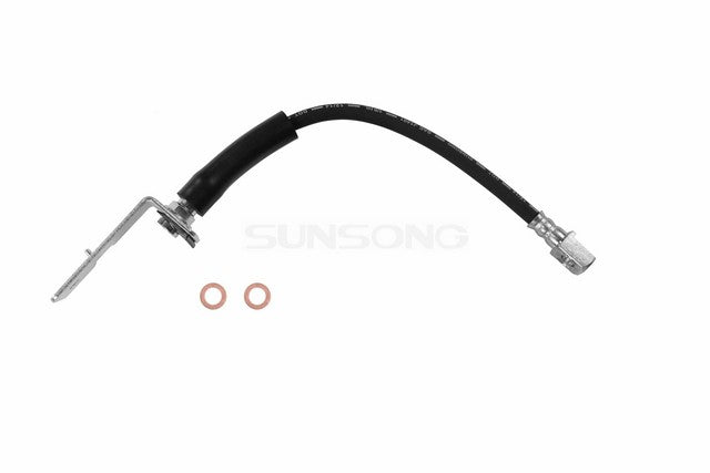 Sunsong Brake Hydraulic Hose P/N:2204699 Fits: Chevrolet Cobalt 10-05, Chevrolet Hhr 11-06, Pontiac G4 06-05, Pontiac G5 10-07, Pontiac Pursuit 06-05, Saturn Ion 07-03 - Image 1