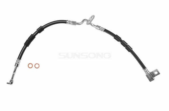 Sunsong Brake Hydraulic Hose P/N:2204709 Fits: Ford Fusion 09-06, Lincoln Mkz 09-07, Lincoln Zephyr 2006, Mazda 6 08-03, Mercury Milan 09-06 - Image 1