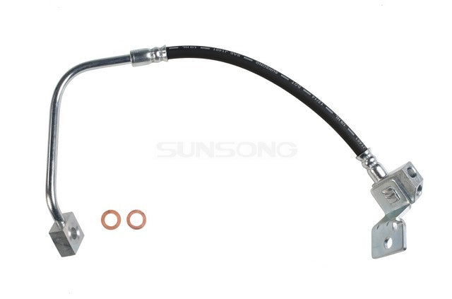 Sunsong Brake Hydraulic Hose P/N:2204711 Fits: Ford Explorer 05-02, Lincoln Aviator 05-03, Mercury Mountaineer 05-02 - Image 1
