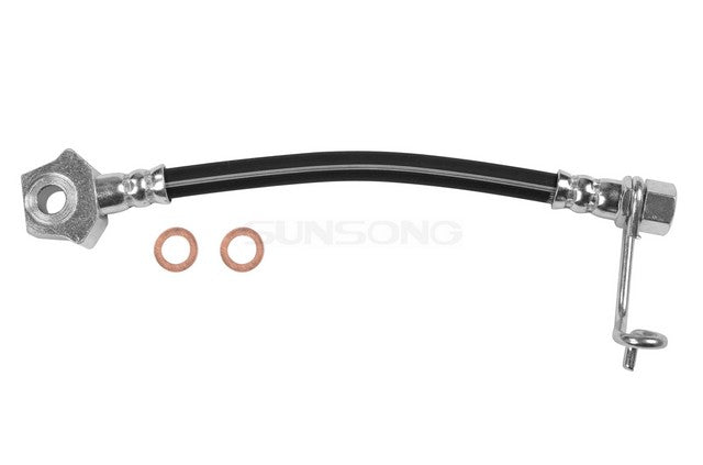 Sunsong Brake Hydraulic Hose P/N:2204723 Fits: Ford Excursion 05-00, Ford F-250 04-01, Ford F-250 Super Duty 01-99, Ford F-350 00-99, Ford F-350 Super Duty 01-99 - Image 1