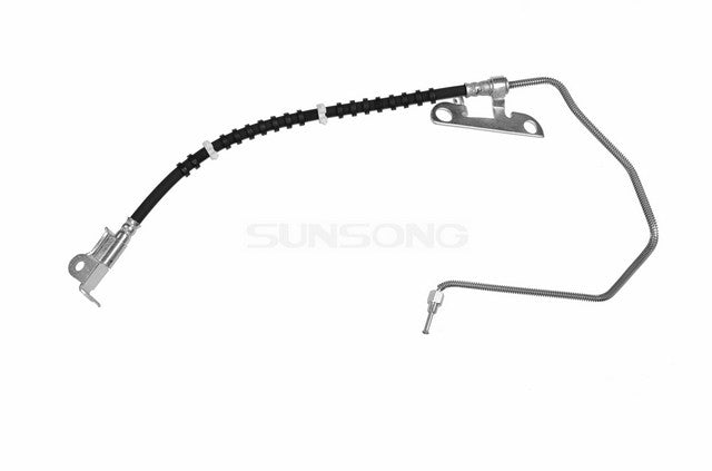 Sunsong Brake Hydraulic Hose P/N:2204765 Fits: Chrysler TOWN &amp; COUNTRY 07-03, Chrysler Voyager 03-01, Chrysler Voyager 2007, Dodge Caravan 07-01, Dodge Grand Caravan 05-01 - Image 1