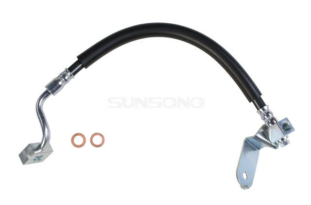 Sunsong Brake Hydraulic Hose P/N:2204767 Fits: Chrysler 300 18-05, Dodge Challenger 15-10, Dodge Challenger 21-18, Dodge Charger 21-06, Dodge Magnum 08-05 - Image 1