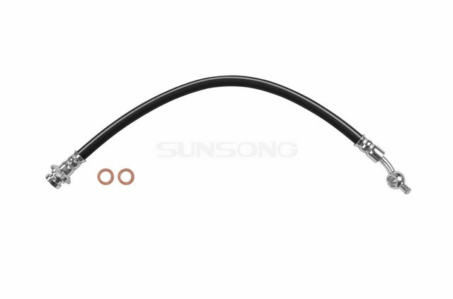 Sunsong Brake Hydraulic Hose P/N:2204803 Fits: Nissan Frontier 19-05, Nissan Np300 12-11, Nissan Pathfinder 12-05, Nissan Xterra 15-05, Suzuki Equator 12-09 - Image 1