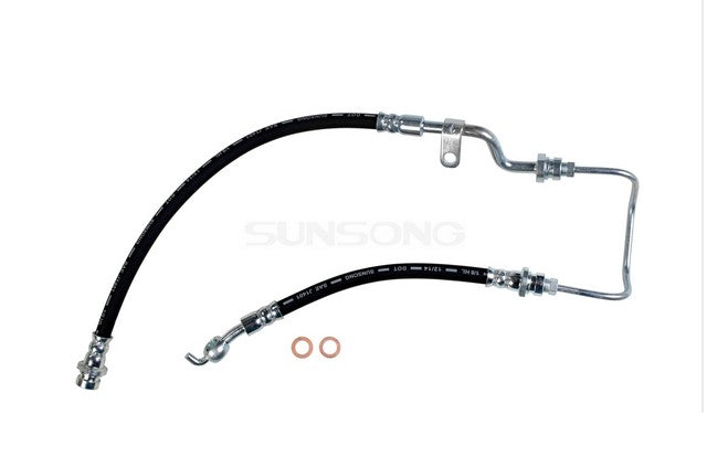 Sunsong Brake Hydraulic Hose P/N:2204817 Fits: Kia Spectra 09-04, Kia Spectra5 09-05 - Image 1
