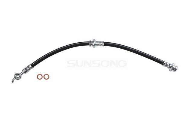 Sunsong Brake Hydraulic Hose P/N:2204830 Fits: Honda Passport 2002, Isuzu Axiom 04-02, Isuzu Rodeo 04-02, Isuzu Rodeo Sport 03-02 - Image 1