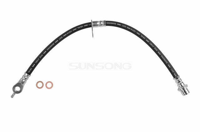 Sunsong Brake Hydraulic Hose P/N:2204832 Fits: Lexus Rx330 06-04, Lexus Rx350 09-07, Lexus Rx400h 08-06, Toyota Highlander 04-01, Toyota Highlander 2006 - Image 1