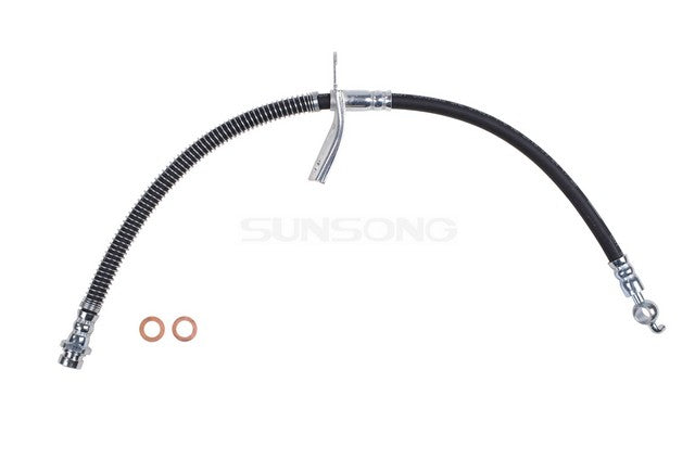 Sunsong Brake Hydraulic Hose P/N:2204876 Fits: Hyundai Elantra 12-10, Kia Forte5 13-12 - Image 1