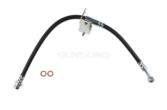 Sunsong Brake Hydraulic Hose P/N:2204879 Fits: Dodge Attitude 07-06, Hyundai Accent 07-06, Kia Rio 07-06, Kia Rio5 07-06 - Image 1