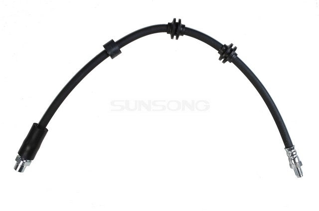 Sunsong Brake Hydraulic Hose P/N:2204906 Fits: BMW 128i 13-08, BMW 135i 13-08, BMW 135is 2013, BMW 323i 10-08, BMW 325i 2006, BMW 328i 13-07, BMW 335d 11-09, BMW 335i 13-07, BMW 335is 13-11, BMW Z4 16-09 - Image 1
