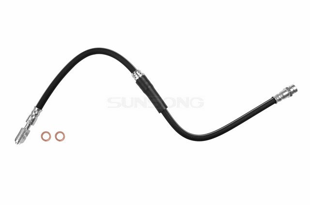 Sunsong Brake Hydraulic Hose P/N:2204949 Fits: Audi A3 10-06, Audi A3 Quattro 13-06, Volkswagen Golf 2012, Volkswagen Gti 14-06, Volkswagen Jetta 10-06, Volkswagen Rabbit 09-06 - Image 1