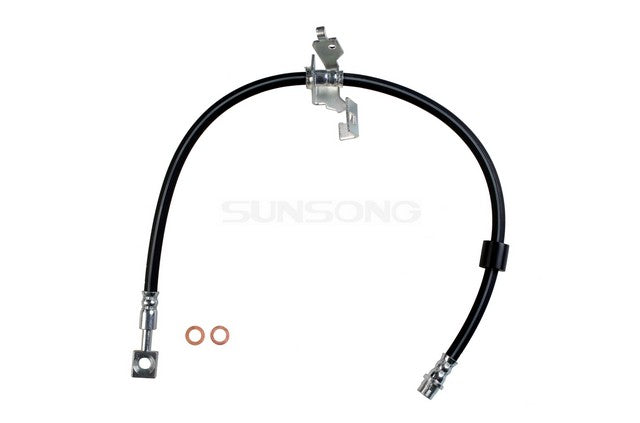 Sunsong Brake Hydraulic Hose P/N:2205049 Fits: Buick Cascada 19-16, Buick Verano 17-12, Cadillac Elr 16-14, Chevrolet Cruze 16-11, Chevrolet Cruze Limited 2016, Chevrolet Orlando 14-12, Chevrolet Volt 15-13 - Image 1