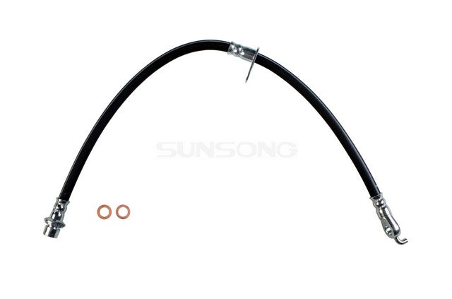 Sunsong Brake Hydraulic Hose P/N:2205060 Fits: Scion Xa 06-04, Scion Xb 06-04, Toyota Echo 05-00, Toyota Yaris 05-04 - Image 1