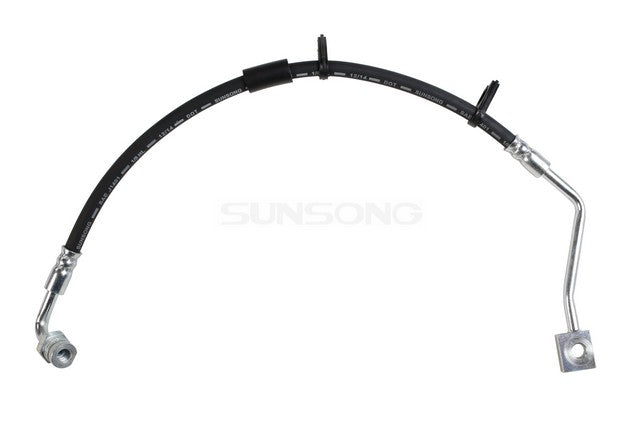 Sunsong Brake Hydraulic Hose P/N:2205176 Fits: Ford E-150, Ford E-150 Econoline, Ford E-250, Ford E-350 Super Duty, Ford E-450 Super Duty, Ford Econoline Van, Ford Econoline Wagon - Image 1