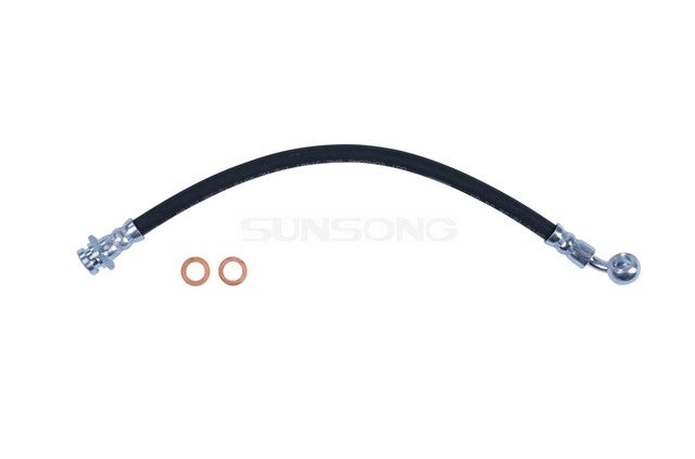 Sunsong Brake Hydraulic Hose P/N:2205189 Fits: Chevrolet W3500 Tiltmaster 08-07, GMC W3500 Forward 08-07, Isuzu Npr 16-04, Isuzu Npr-hd 16-09, Isuzu Nqr 09-04, Isuzu Reach 15-11 - Image 1