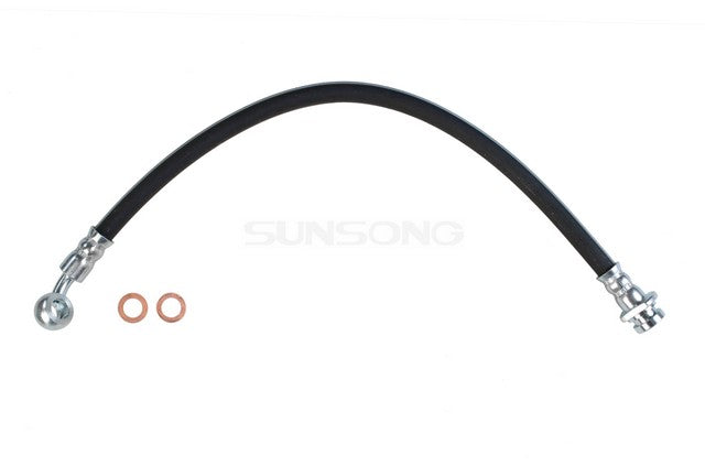 Sunsong Brake Hydraulic Hose P/N:2205191 Fits: Chevrolet W3500 Tiltmaster 02-98, Chevrolet W4500 Tiltmaster 02-98, GMC W3500 Forward 02-98, GMC W4500 Forward 02-98, Isuzu Npr 02-98, Isuzu Npr-hd 02-99 - Image 1