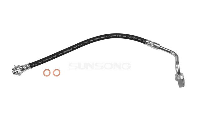 Sunsong Brake Hydraulic Hose P/N:2205242 Fits: Chevrolet Impala 13-06, Chevrolet Impala Limited 16-14, Chevrolet Monte Carlo 07-06 - Image 1