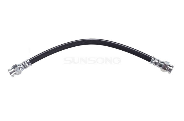 Sunsong Brake Hydraulic Hose P/N:2205248 Fits: Mazda 626 80-79, Mazda 808 77-72, Mazda Cosmo 77-76, Mazda Glc 83-79, Mazda Mizer 77-76, Mazda Rx-2 74-71, Mazda Rx-3 78-72, Mazda Rx-4 76-74 - Image 1