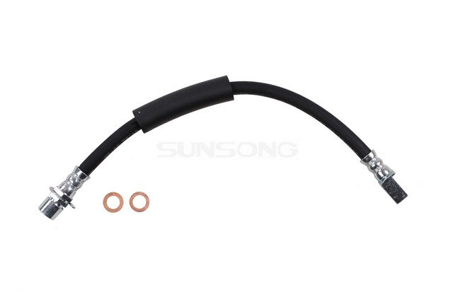 Sunsong Brake Hydraulic Hose P/N:2205273 Fits: Chevrolet Silverado 3500 13-11, Chevrolet Silverado 3500 18-15, Chevrolet Silverado 3500 Hd 14-11, GMC Sierra 3500 Hd 14-11 - Image 1