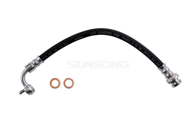 Sunsong Brake Hydraulic Hose P/N:2205286 Fits: Infiniti G37 13-09, Infiniti Q60 15-14 - Image 1