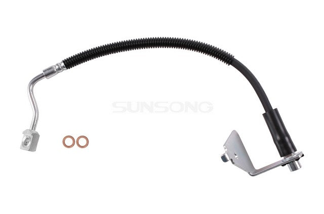 Sunsong Brake Hydraulic Hose P/N:2205295 Fits: Chevrolet Express 1500, Chevrolet Express 2500, Chevrolet Express 3500, Chevrolet Express Cargo, Chevrolet Express Pasajeros, GMC Savana 1500, GMC Savana 2500, GMC Savana 3500 - Image 1