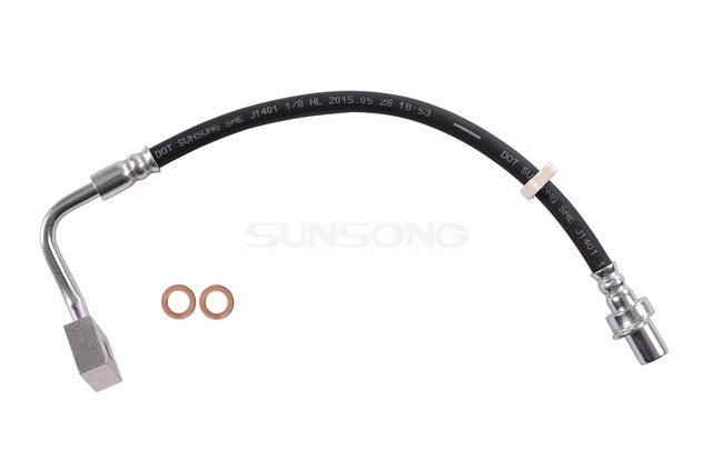 Sunsong Brake Hydraulic Hose P/N:2205302 Fits: Dodge Ram 1500 10-06, Ram 1500 18-11, Ram 1500 Classic 2019, Ram 4000 20-14 - Image 1