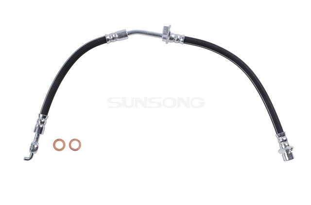 Sunsong Brake Hydraulic Hose P/N:2205344 Fits: Scion Xd 14-08, Toyota Prius C 17-12, Toyota Yaris 13-06 - Image 1