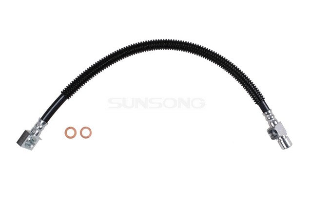 Sunsong Brake Hydraulic Hose P/N:2205466 Fits: Chevrolet Express 3500 14-10, Chevrolet Express 4500 14-10, GMC Savana 3500 14-10, GMC Savana 4500 14-10 - Image 1