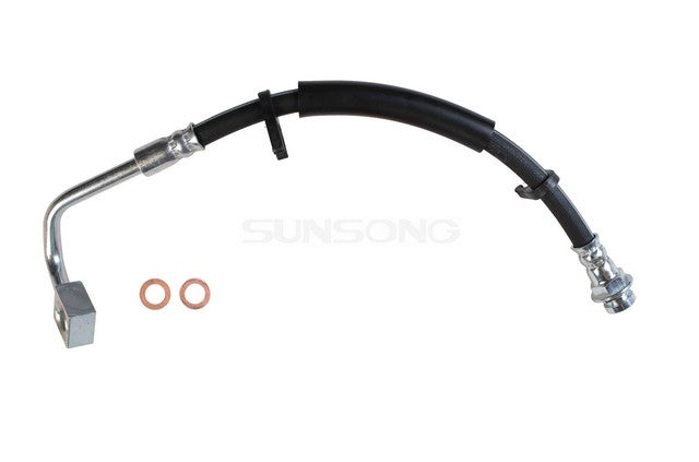 Sunsong Brake Hydraulic Hose P/N:2205468 Fits: Chrysler TOWN &amp; COUNTRY 16-11, Dodge Grand Caravan 16-11, Ram C/v 15-12, Volkswagen Routan 14-11 - Image 1