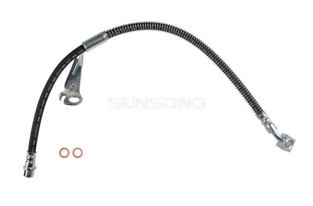 Sunsong Brake Hydraulic Hose P/N:2205617 Fits: Buick Allure 2010, Buick Lacrosse 16-10, Buick Regal 17-14, Saab 9-5 11-10 - Image 1