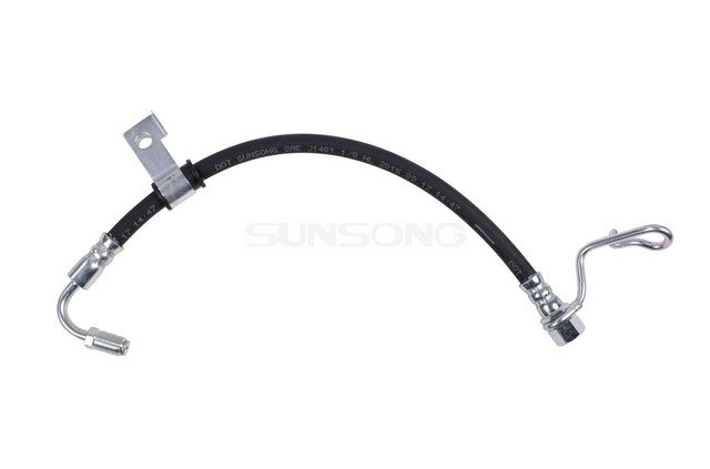 Sunsong Brake Hydraulic Hose P/N:2205619 Fits: Ford F-53 Motorhome Chassis 09-08, Ford F-53 Motorhome Chassis 19-11, Ford F-59 Commercial Stripped Chassis 19-15 - Image 1