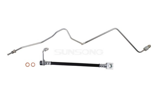 Sunsong Brake Hydraulic Hose P/N:2205665 Fits: Dodge Ram 3500 10-07, Ram 3500 12-11 - Image 1