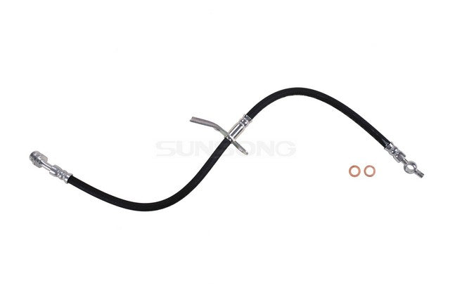 Sunsong Brake Hydraulic Hose P/N:2205677 Fits: Hyundai Elantra 16-13, Hyundai Elantra Coupe 14-13, Hyundai Elantra Gt 17-13, Hyundai Veloster 17-13 - Image 1
