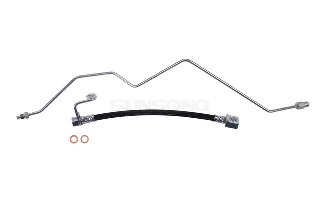 Sunsong Brake Hydraulic Hose P/N:2205872 Fits: Dodge Ram 4500 10-08, Dodge Ram 5500 10-08, Ram 4500 12-11, Ram 5500 12-11 - Image 1